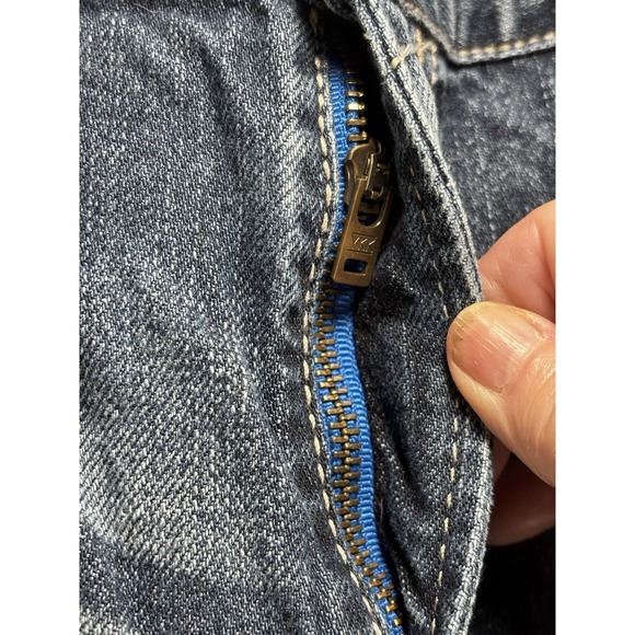 Ariat M2 Jeans 38X36 Medium Wash Relaxed Bootcut Cowboy Rodeo Whisker Denim Work - Picture 5 of 16